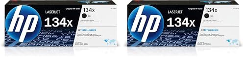134X | High Yield Toner Cartridge | Black | W1340X (Pack of 2)
