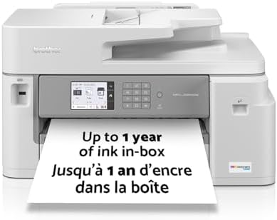 MFC-J5855DW INKvestment All-in-One Wireless Colour Inkjet A3 Printer with Scanner,Copier and Fax Printing, 30 ppm Speed, 3.5" Touchscreen, Mobile Connectivity