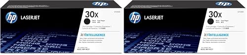 30X (CF230X) High Yield Black Original Toner Cartridge, XL (Pack of 2)