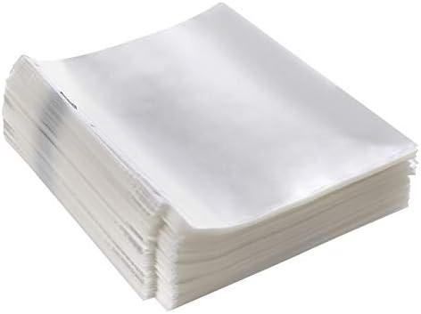 Basics Non-Glare Sheet Protector for Documents, with Pre-Punched Holes, 500 Count, 21.59 x 27.94 cm, Clear