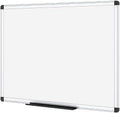 Magnetic Whiteboard Dry Erase Board, 36 x 24 Inches White Board, Silver Aluminium Frame