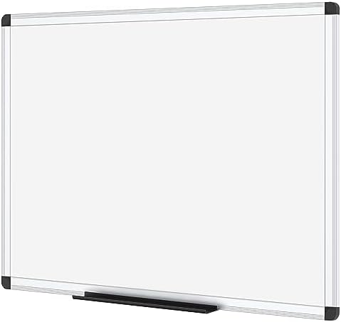 Magnetic Whiteboard Dry Erase Board, 36 x 24 Inches White Board, Silver Aluminium Frame