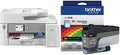 MFCJ5855DW Inkvestment Inkjet Printer and LC406BKS Black Standard Yield Ink