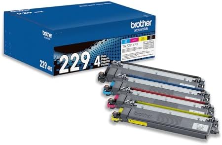 Genuine TN2294PK Standard Yield Black, Cyan, Magenta and Yellow Toner Cartridges