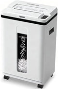 Paper Shredder 200-Sheet Auto Feed, Touchscreen Heavy Duty Shredders, 40 Min Non-Stop, P-5 Ultra Security Shredder for Home Office, Micro Cut with Wheels, 5.8 Gal Bin, <60 dB(OL288)