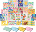 Happy Birthday Cards with Envelopes & Assortment Box. Variety Set of 24 Assorted Birthday Cards with Envelopes, Perfect Bulk Pack for Celebrations, Special Occasions, Friends-4x5.5"