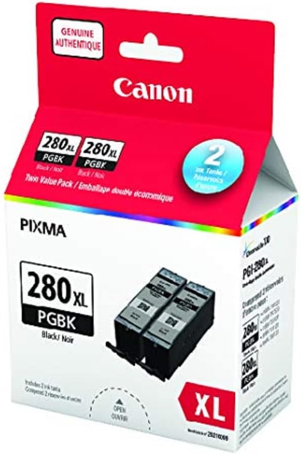 Genuine PGI-280XL Twin Ink Value Pack