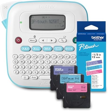 PTN25BT Label Maker and BTAG 3M02 Tape (3 Pack)