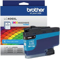 Genuine LC406XLCS High-Yield Cyan Ink Cartridge