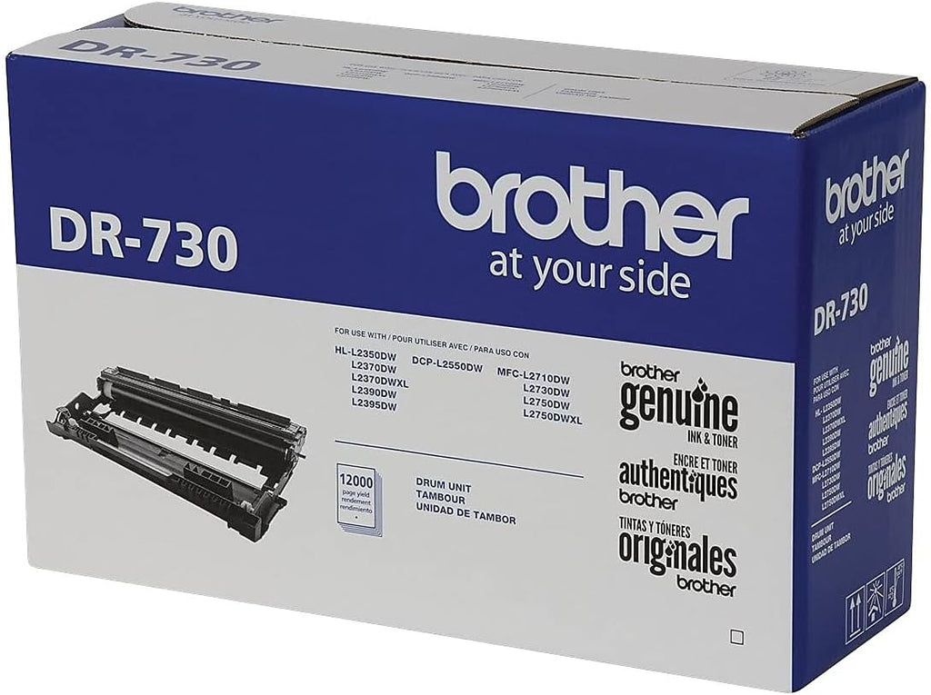 Genuine-Drum-Unit,-DR730,-Seamless-Integration,-Yields-Up-to-12,000-Pages,-Black-(Drum-Unit,-NOT-Toner)