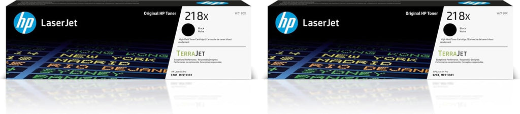 218X Original LaserJet Toner Cartridge - High Yield - Black (Pack of 2)