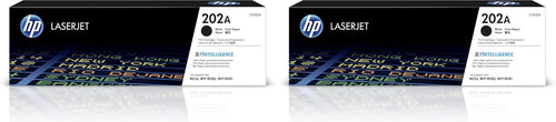 202A (CF500AK) Black Original Toner Cartridge (Pack of 2)