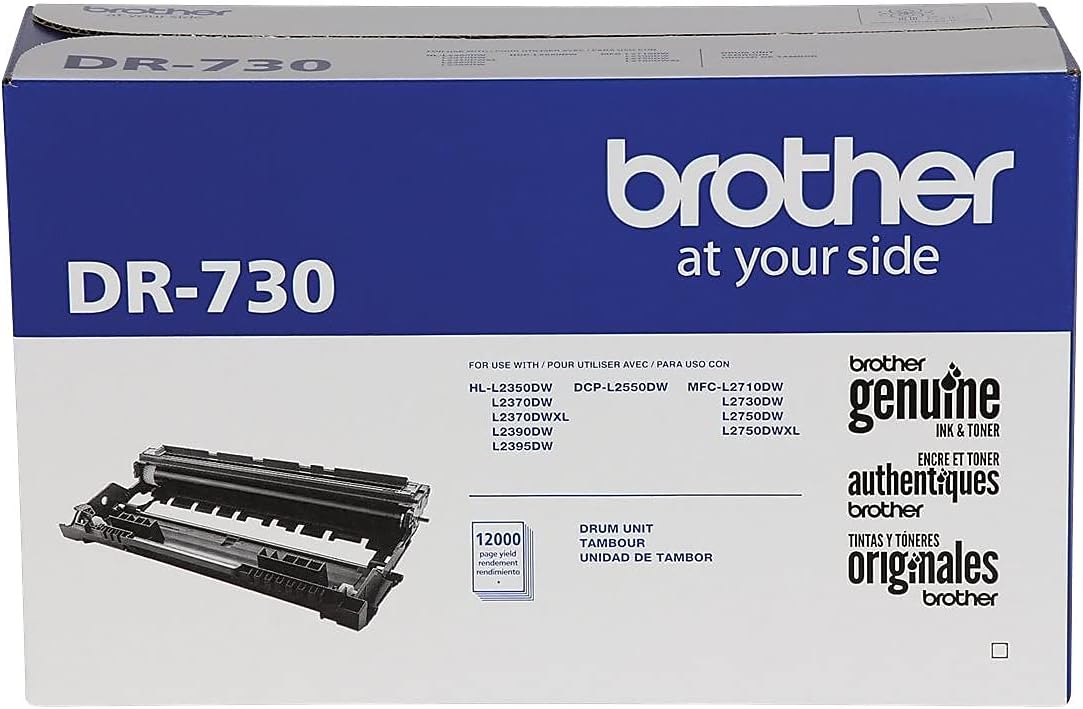 Genuine-Drum-Unit,-DR730,-Seamless-Integration,-Yields-Up-to-12,000-Pages,-Black-(Drum-Unit,-NOT-Toner)