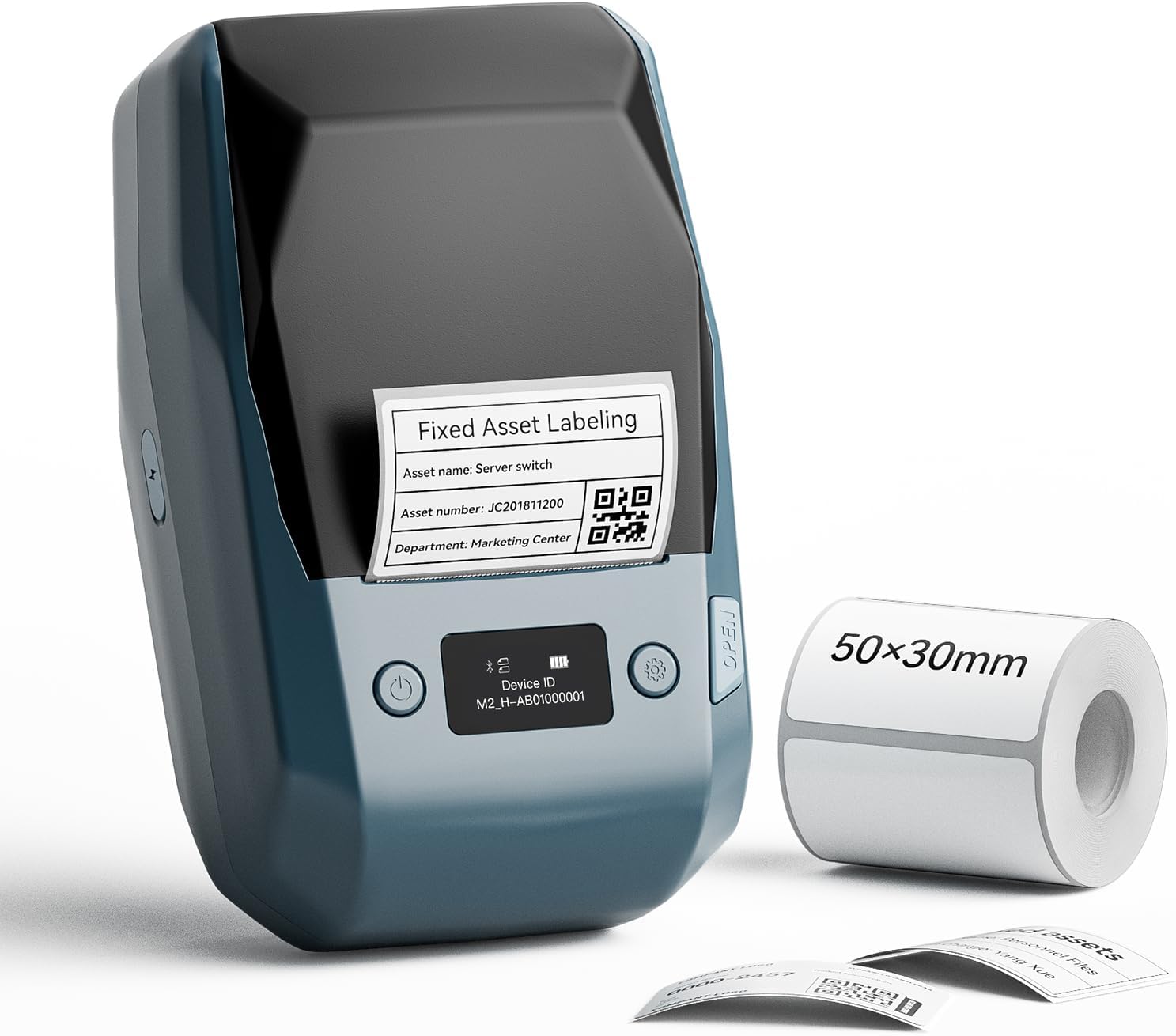 M2 Label Printer, 2 Inches HD Printing Sticker Maker | Perfect for Home Lab and Low Temperature Labelling