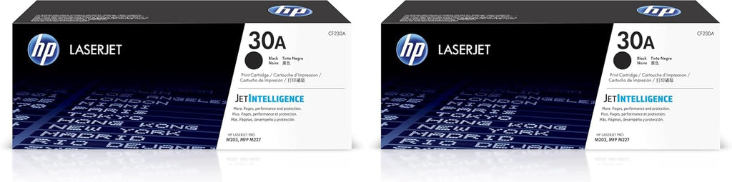 30A (CF230A) Black Original Toner Cartridge (Pack of 2)