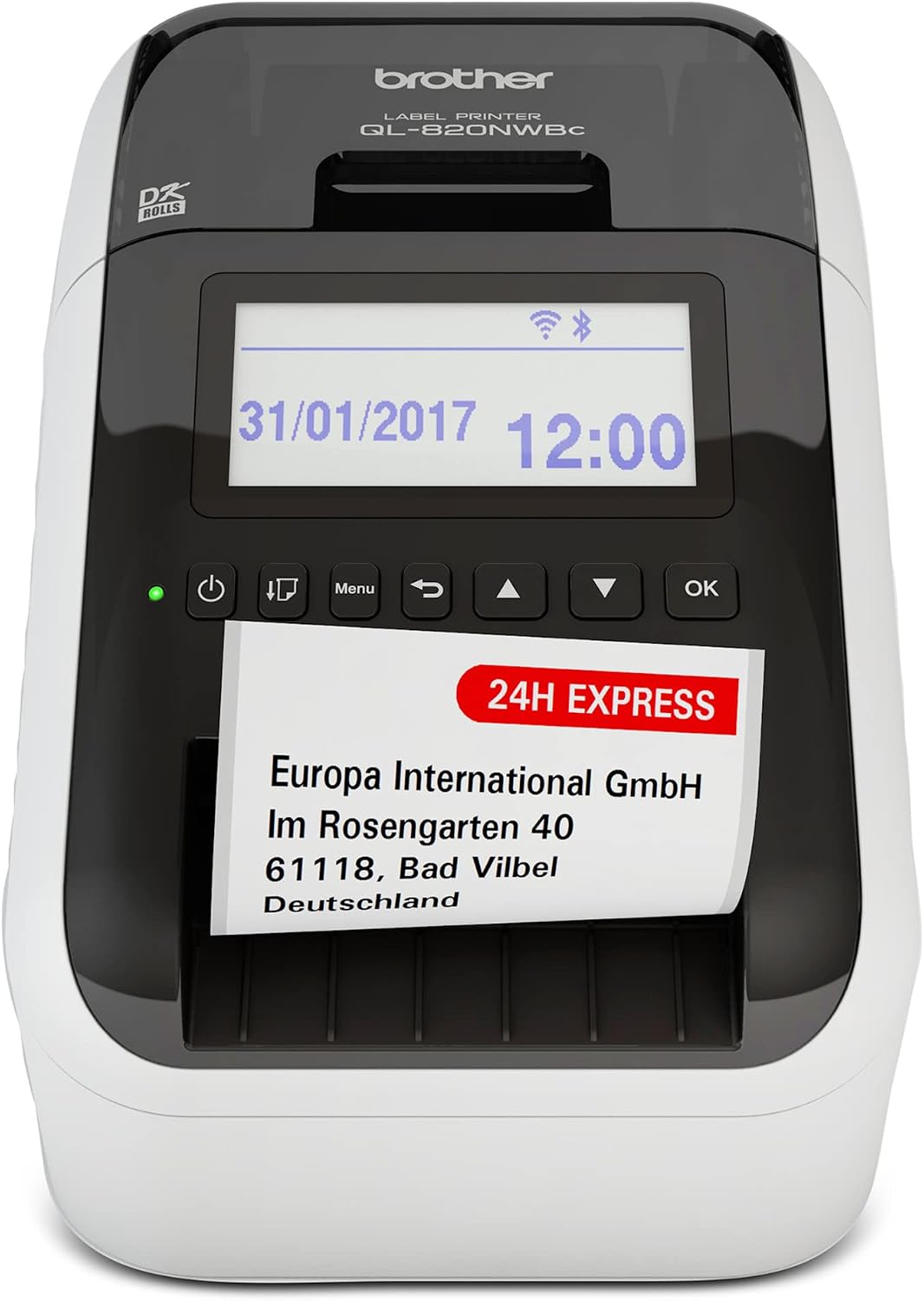 QL-820NWBc Network Label Printer