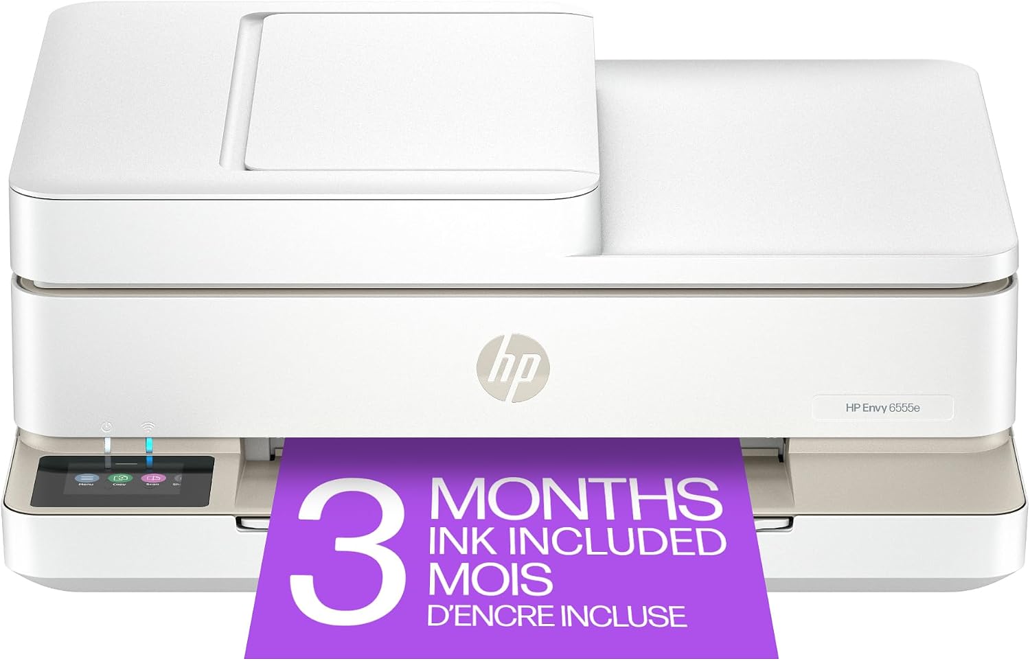 Envy 6555e All-in-One Printer with 3 Months Instant Ink