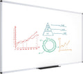 Dry Erase Board/Magnetic Whiteboard, 96 X 40 Inches, Silver Aluminum Frame