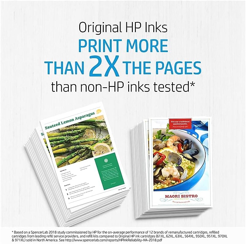 62 | 2 Ink Cartridges | Black | Works with Envy 5500 Series, 5600 Series, 7600 Series, OfficeJet 200, 250, 258, 5700 Series, 8040 | C2P04AN