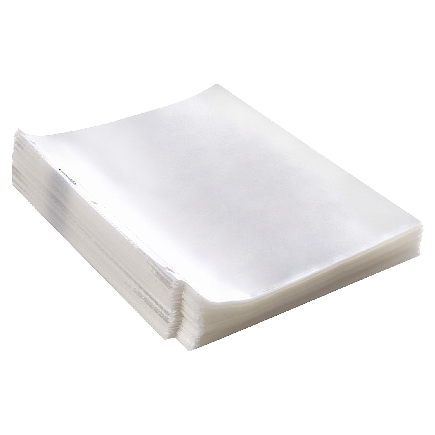 Basics Polypropylene (PP) Sheet Protector, Non-Glare, 200 Pack, Clear