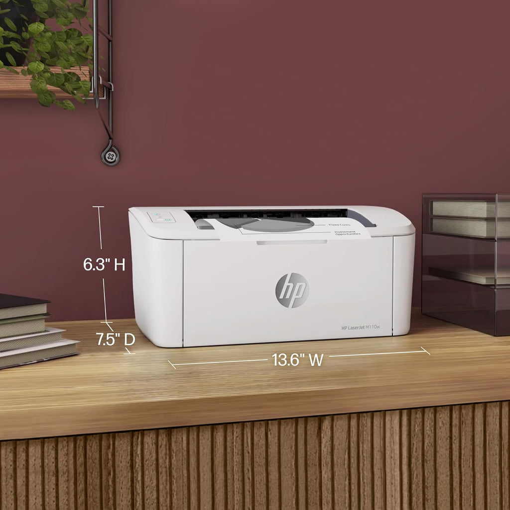 LaserJet M110w Wireless Black & White Printer