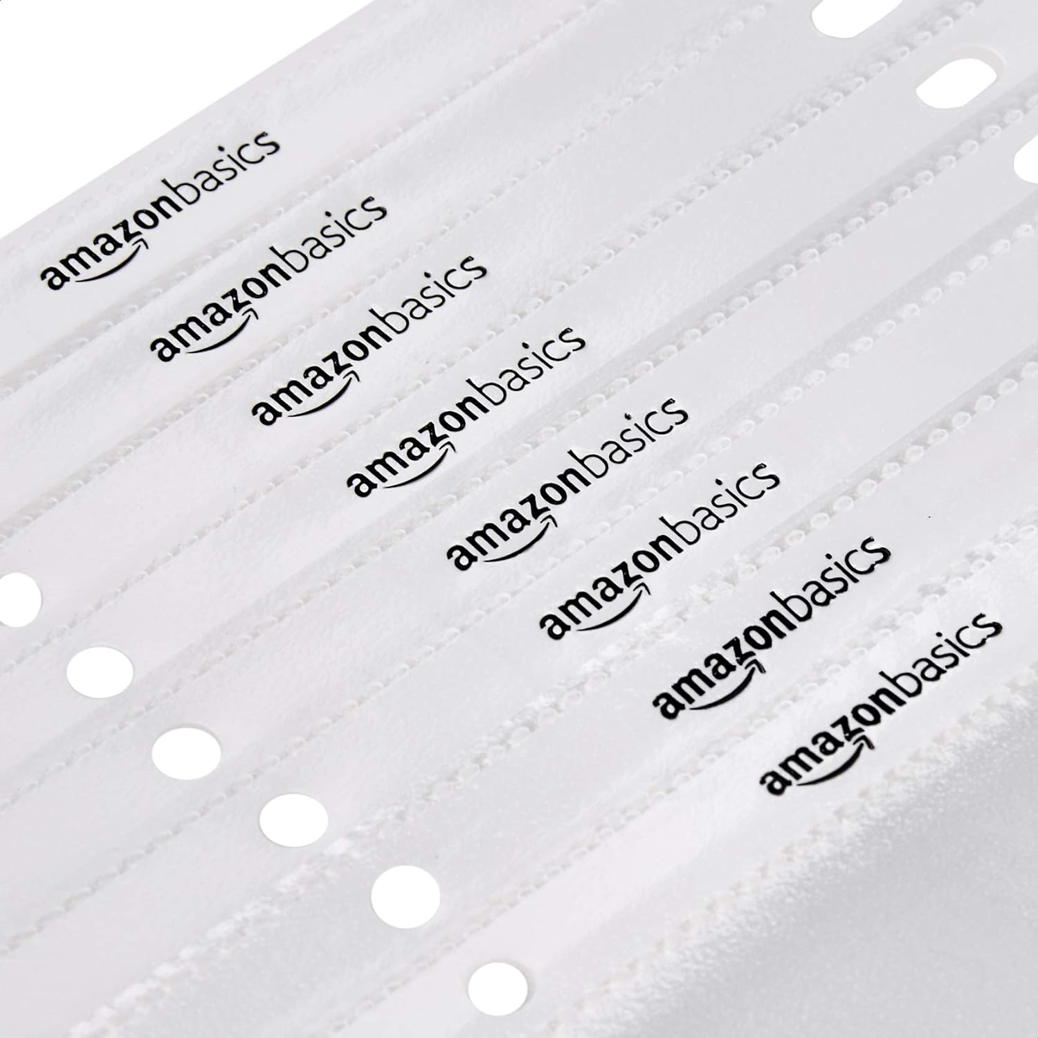 Basics Polypropylene (PP) Sheet Protector, Non-Glare, 200 Pack, Clear