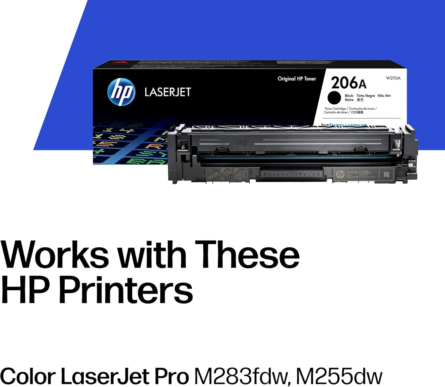 206A (W2110A) Black Original Toner Cartridge