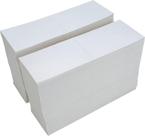 6000 Fanfold 4" x 6" Direct Thermal Shipping Labels, with Perforated Line for Thermal Printers - Compatible with Zebra & Rollo Printer