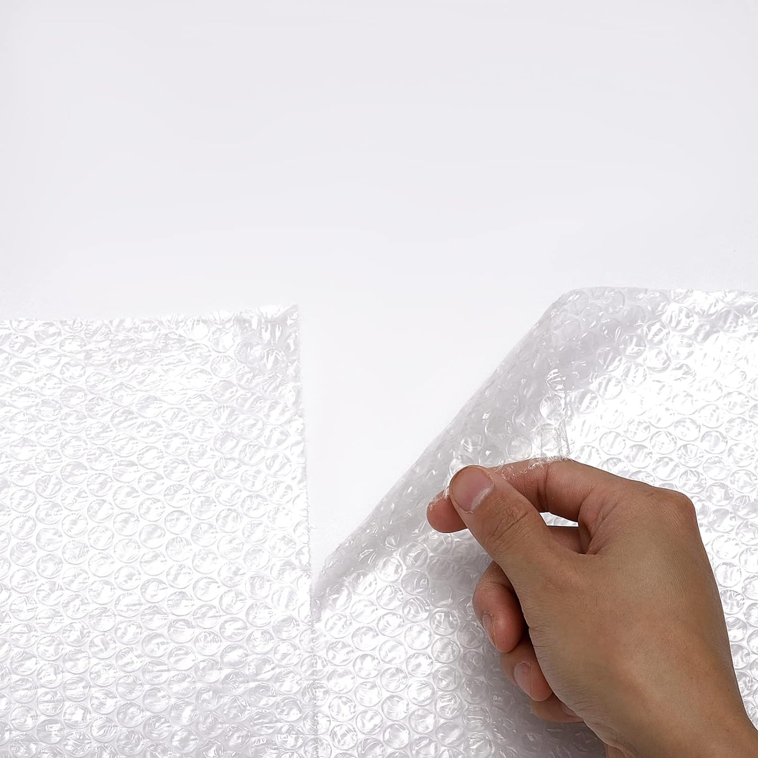 Bubble Packing Moving Wrap, 12 Inch x 72 ft Total, 2 Pack | Heavy Duty Fully-inflated Bubbles for Boxes, Shipping Cushioning Supplies, Perforated Every 12"
