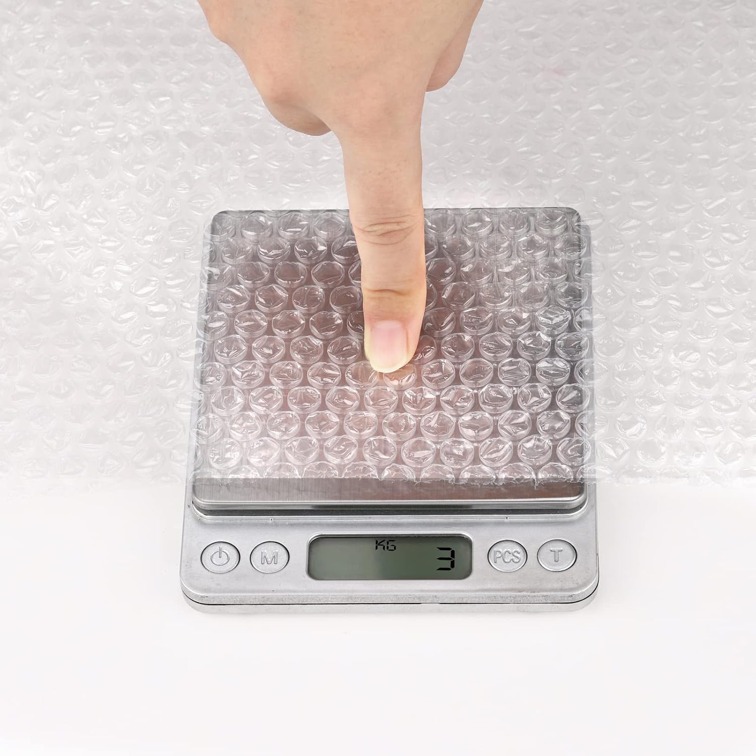 2 Pack 15 Inch x 72 ft Total Bubble Packing Wrap for Moving Boxes Shipping Cushioning Supplies Perforated Every 12”