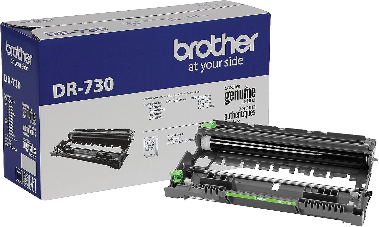 Genuine-Drum-Unit,-DR730,-Seamless-Integration,-Yields-Up-to-12,000-Pages,-Black-(Drum-Unit,-NOT-Toner)