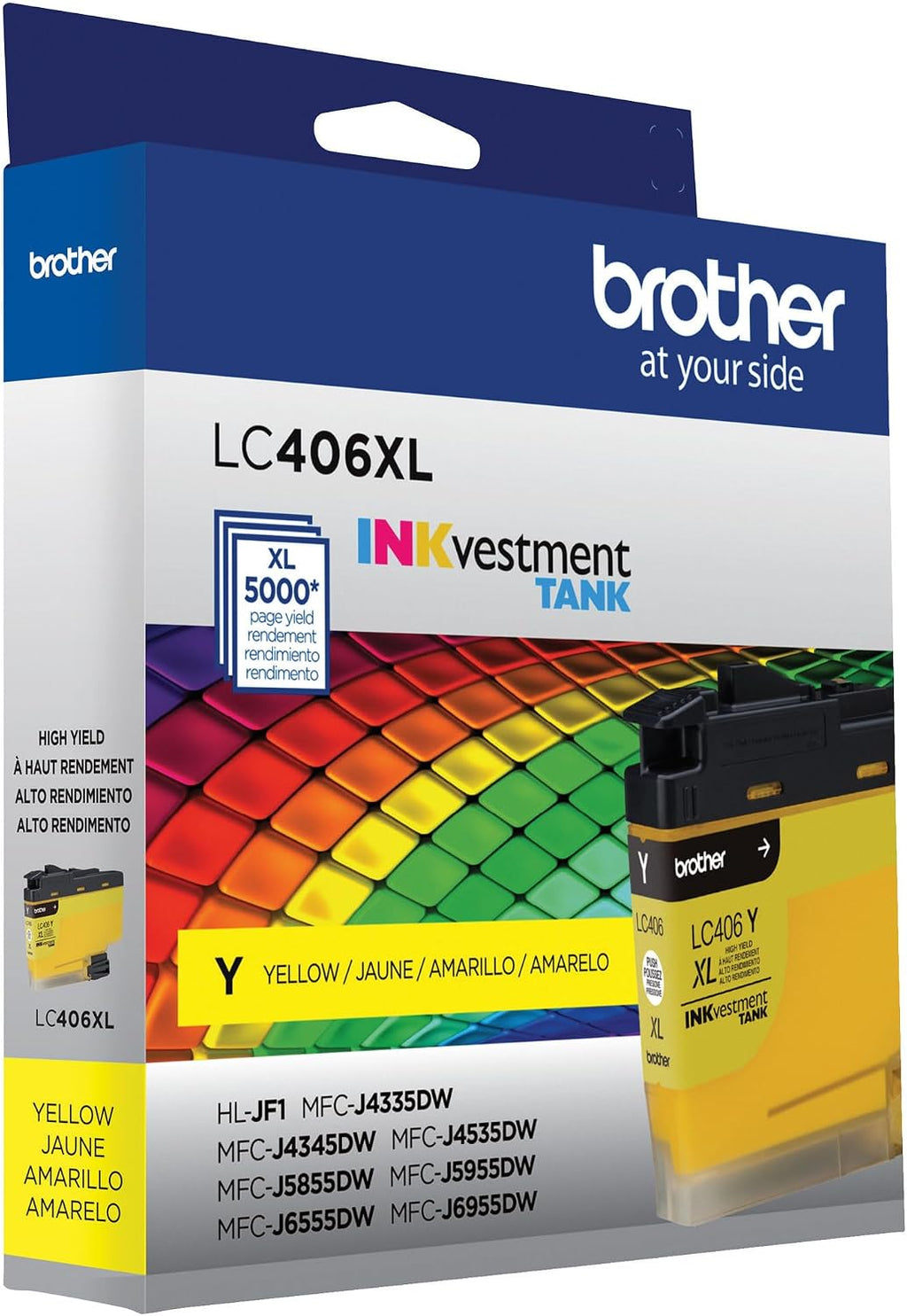 Genuine LC406XLYS High-Yield Yellow Ink Cartridge