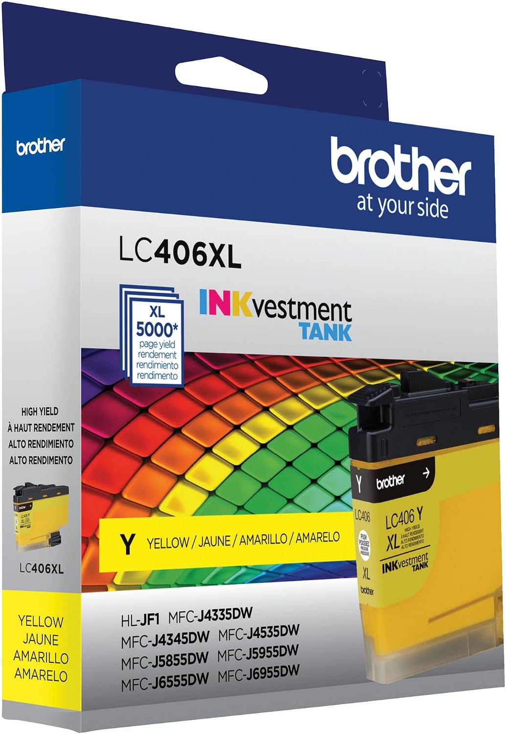 Genuine LC406XLYS High-Yield Yellow Ink Cartridge