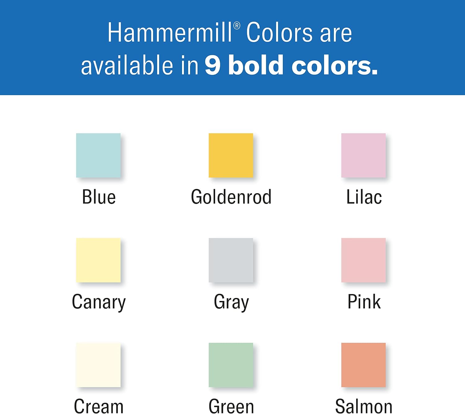 Colored Paper, 20 lb Blue Printer Paper, 11 x 17 - 5 Ream (2,500 Sheets) - Made in the USA, Pastel Paper