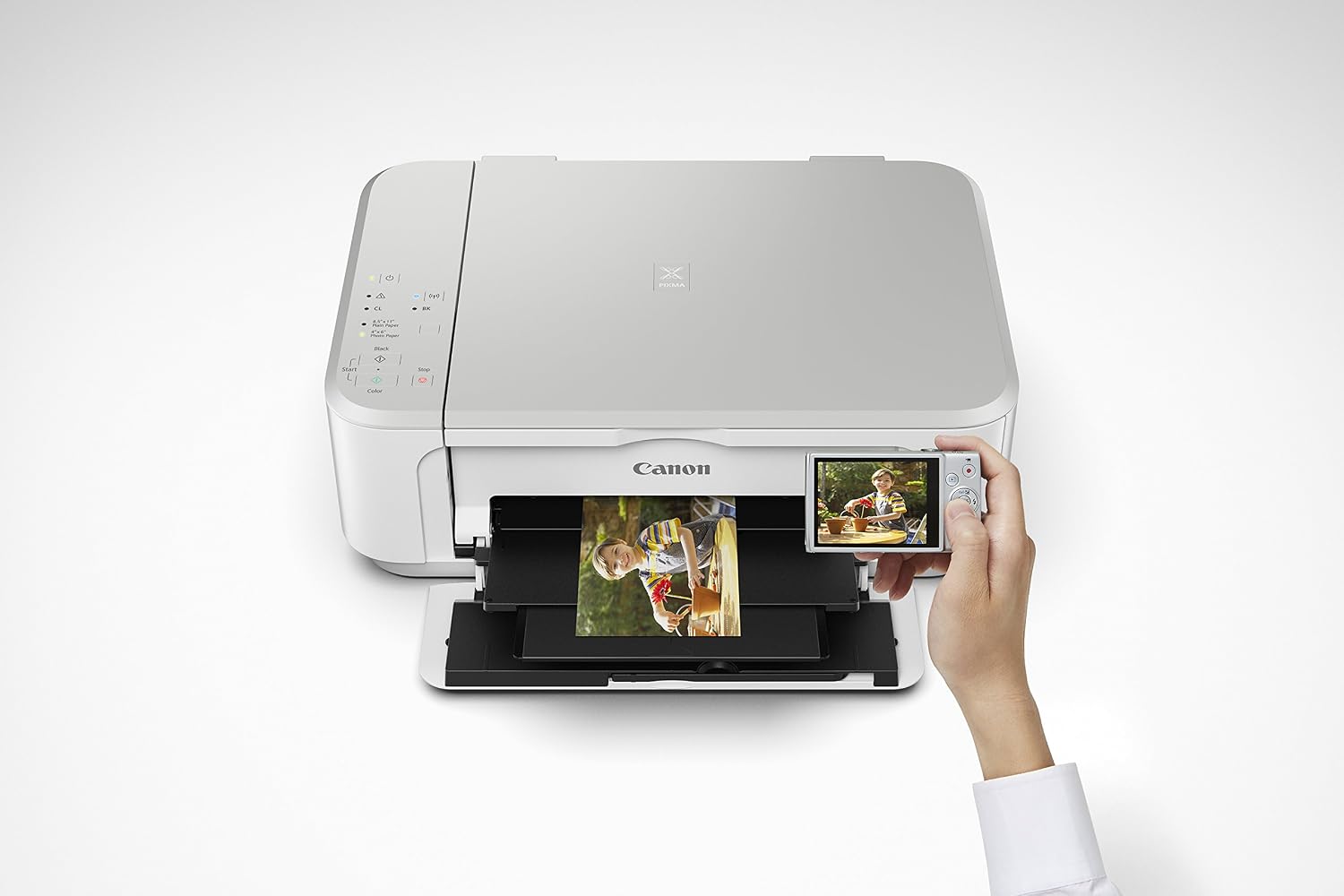 PIXMA MG3620 Wireless All-in-One Inkjet Printer, White