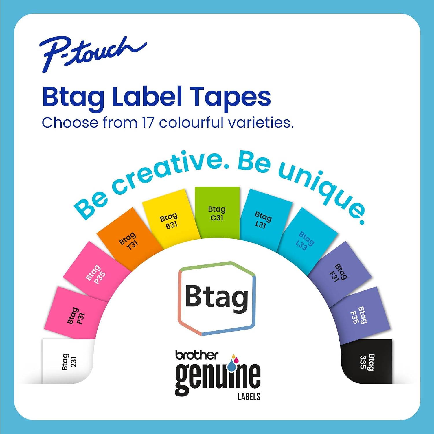 PTN25BT Label Maker and BTAG 3M02 Tape (3 Pack)