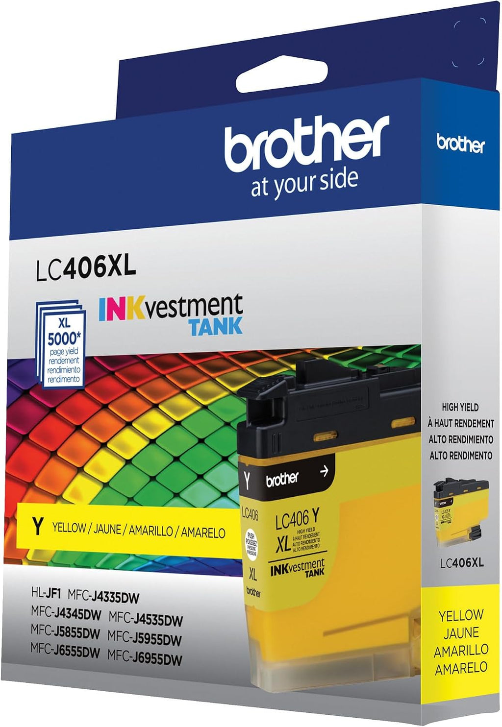 Genuine LC406XLYS High-Yield Yellow Ink Cartridge