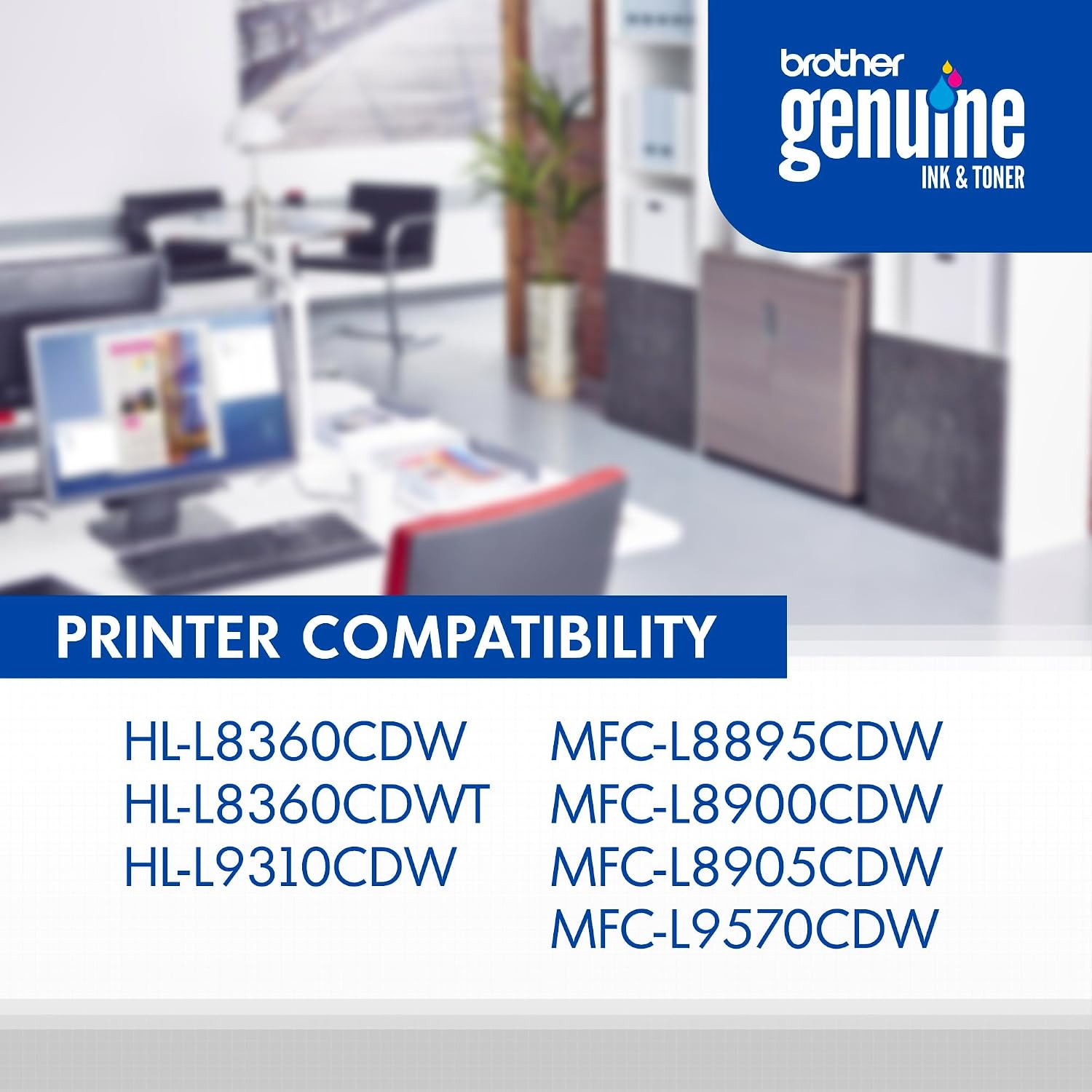 Original TN436BK Super High-Yield Black Toner Cartridge, Higher Yield for Value, Original Toner Replacement Cartridge, Toner for Laser Printers HL-L8360CDW, MFC-L8610CDW, and More
