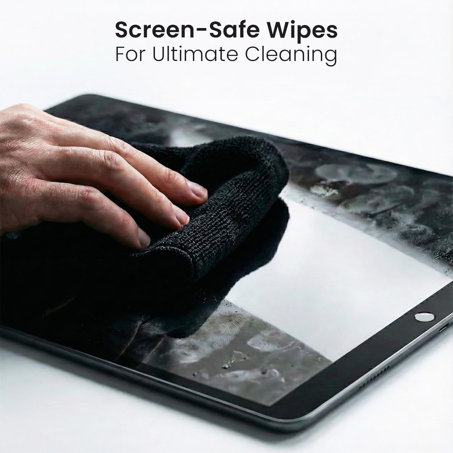 ? Screen Cleaner Spray Kit (Streak-Free) TV Screen Cleaner for Smart TV, LCD, LED, OLED | Computer Spray and Wipe Microfiber Cloth for Monitor, Laptop, iPad, Car & More - 1 Pack