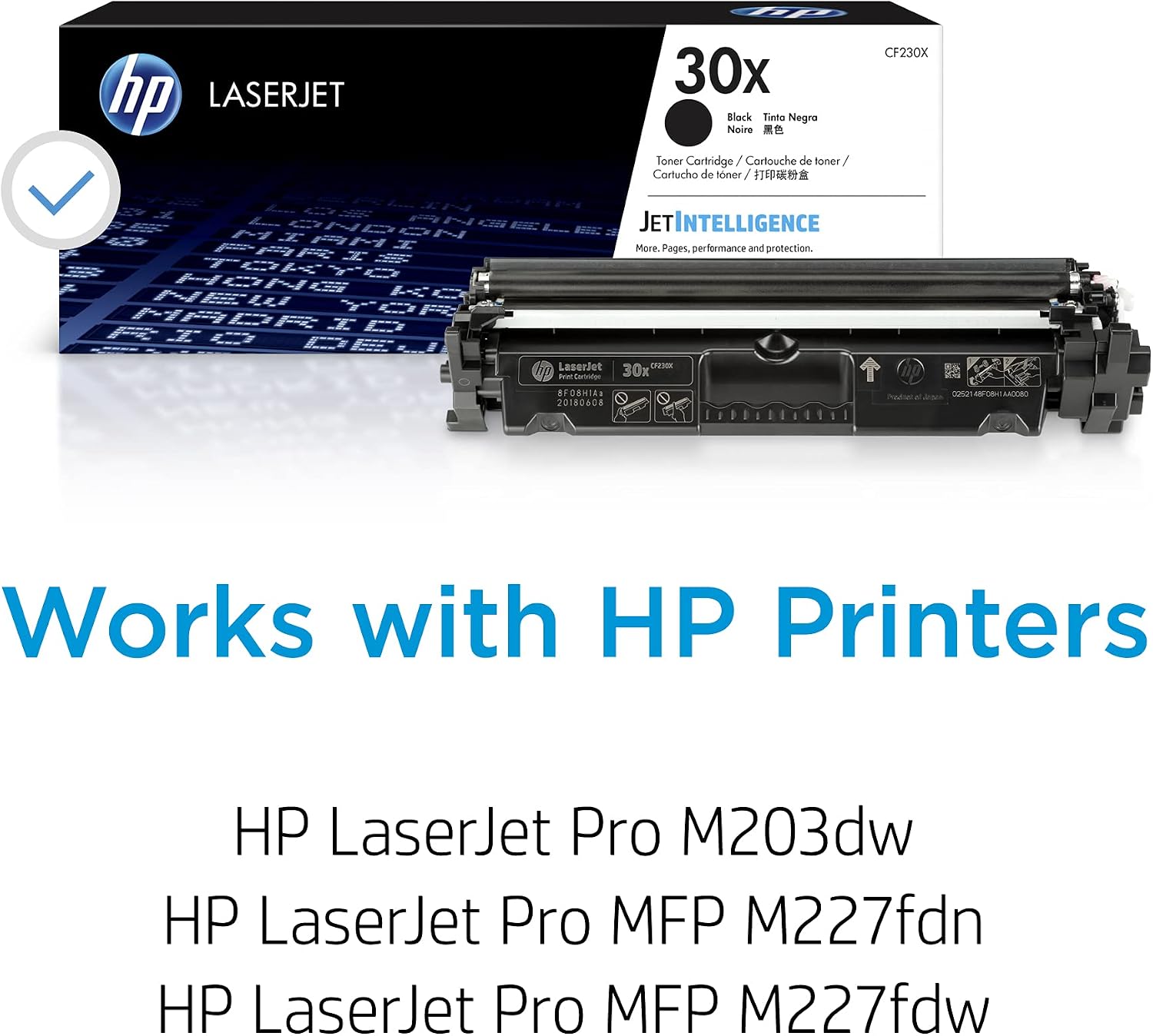 30X (CF230X) High Yield Black Original Toner Cartridge, XL (Pack of 2)