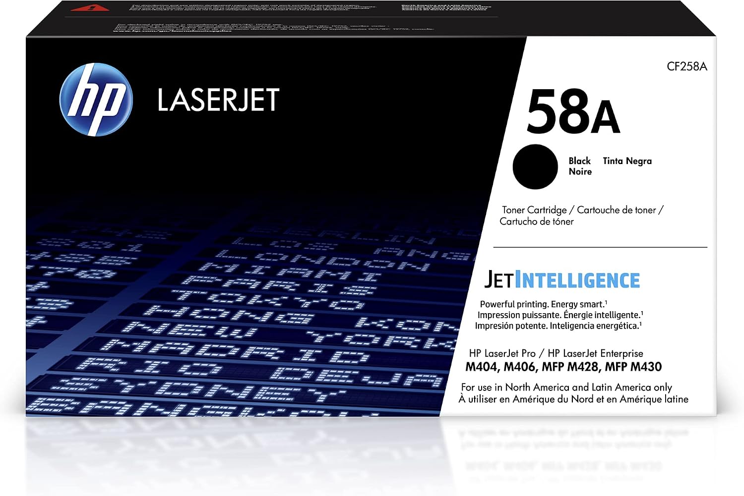 58A (CF258A) Black Original Toner Cartridge