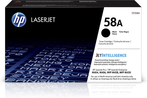 58A (CF258A) Black Original Toner Cartridge