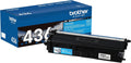 Original TN436C Super High-Yield Cyan Toner Cartridge, Higher Yield for Value, Original Toner Replacement Cartridge, Toner for Laser Printers HL-L8360CDW, MFC-L8610CDW, and More | 500 Pages . Fits Hl-L8360cdw and Select Color Mfps