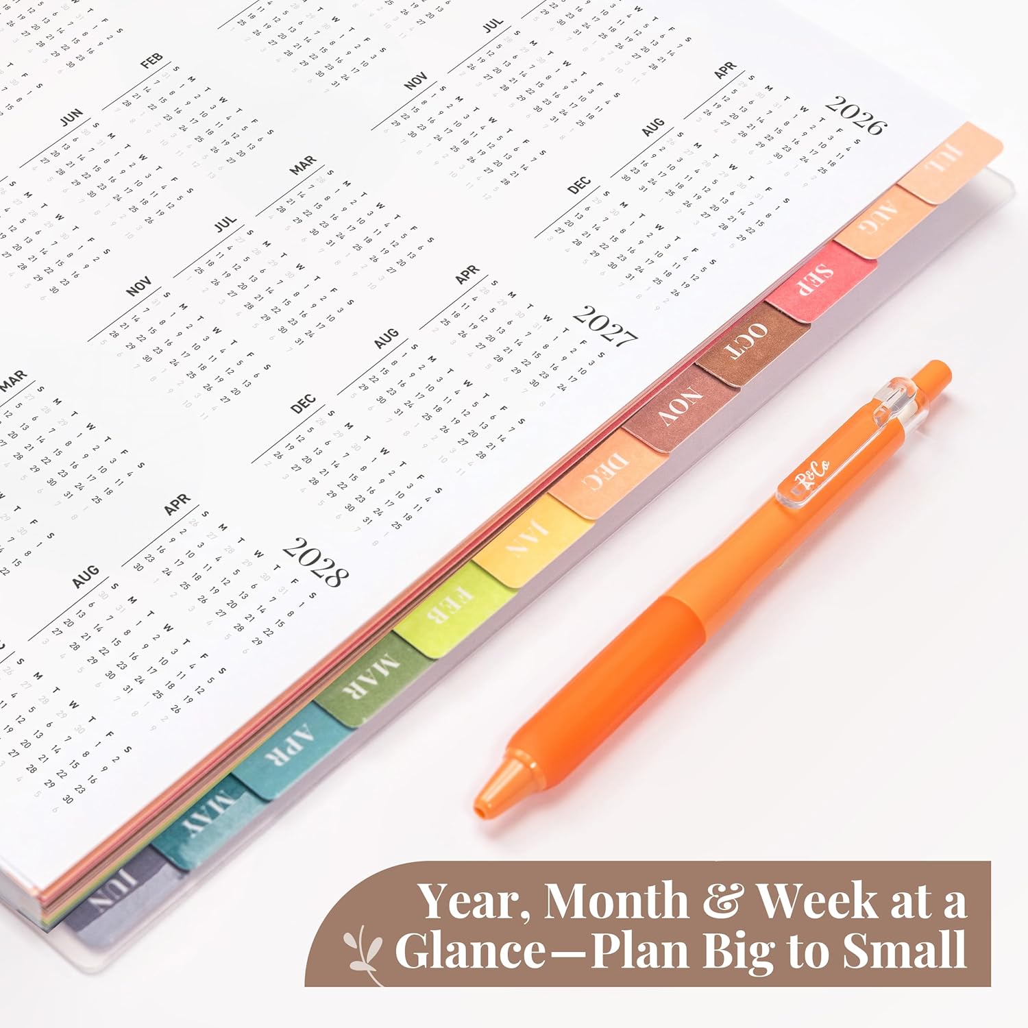 Rileys Academic Planner 2026-2027, Daily, Weekly & Monthly Planner, July 2026 - June 2027, Student Notes Pages, Twin-Wire Binding Weekly Agenda for School & Work (21.6 x 28 cm, Lilac)