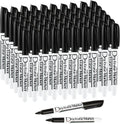 Black Dry Erase Markers Bulk Pack of 60 Low Odor Fine Tip Whiteboard Pens for Whiteboard Dry Erase Calendar