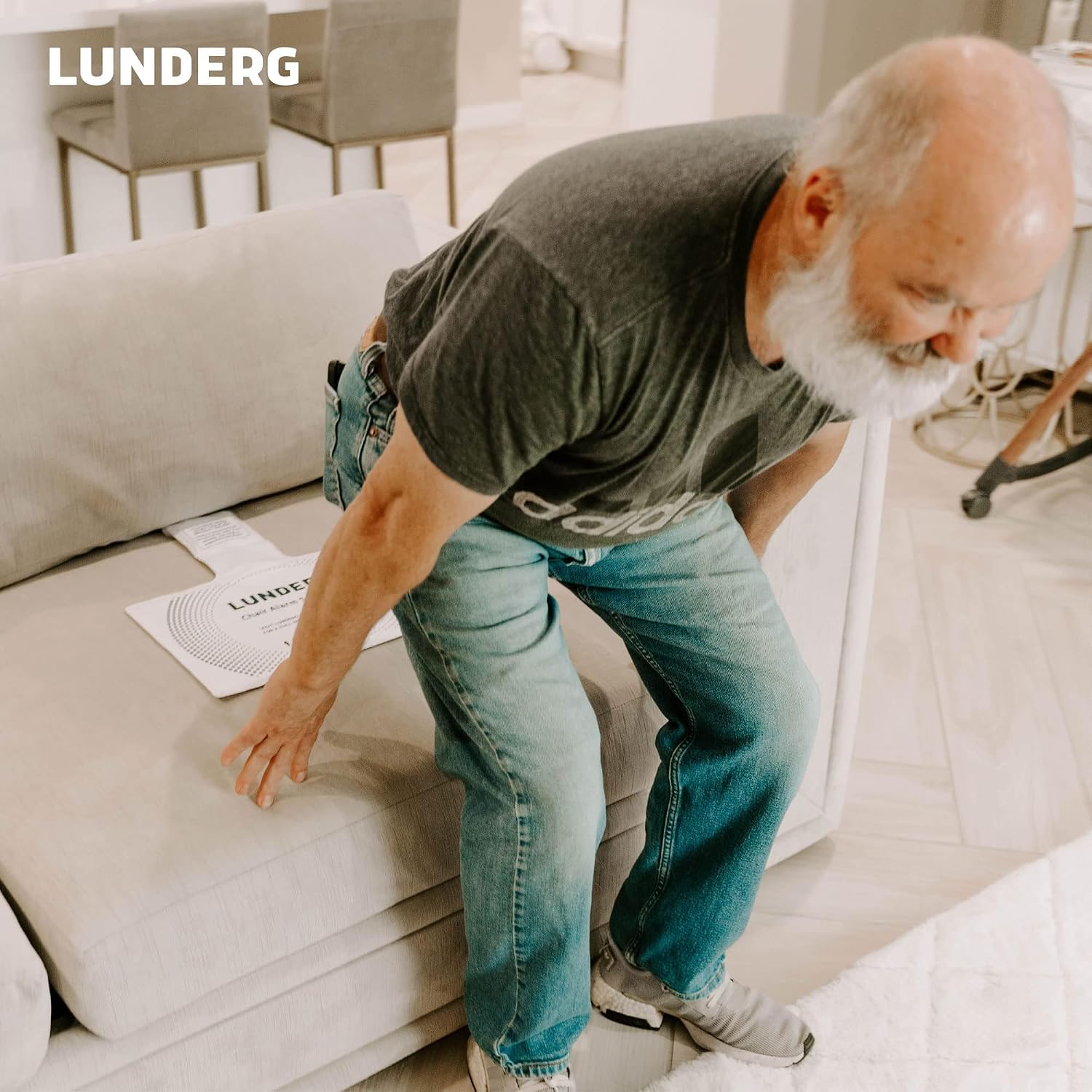 Wireless Early Alert Bed & Chair Alarm Set for Elderly - Alerts Caregivers Before They Get Up, No in-Room Alarm to Frighten Your Loved One, Fall Prevention for Dementia Care, US Company