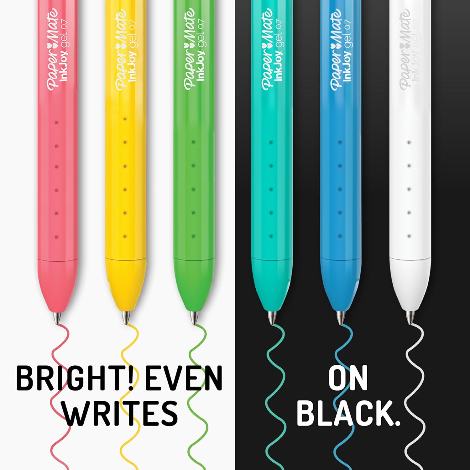 InkJoy Gel Pens Ultimate Pack, Retractable Pens, Featuring Classic, Bright!, and Metallic Pens, Assorted, 30 Count